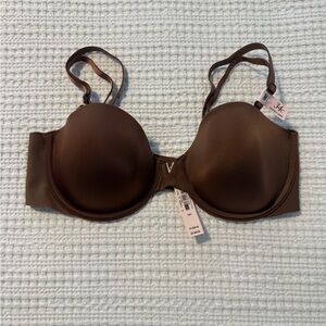 NWT!! Victoria’s Secret Illusions Lightly Lined Smooth Strapless Bra, Size 34c
